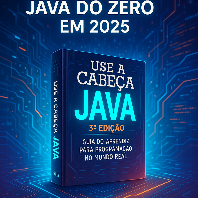 Uma imagem sobre Livro para aprender Java do zero em 2025: Guia completo