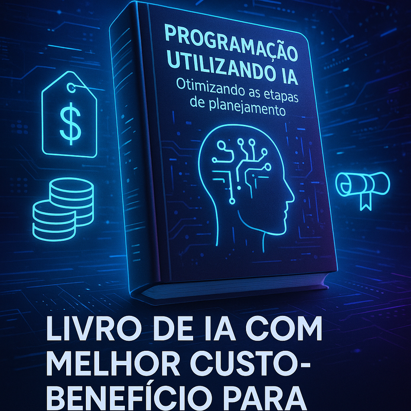 Uma imagem sobre Livro de inteligência artificial para programação barato 2025