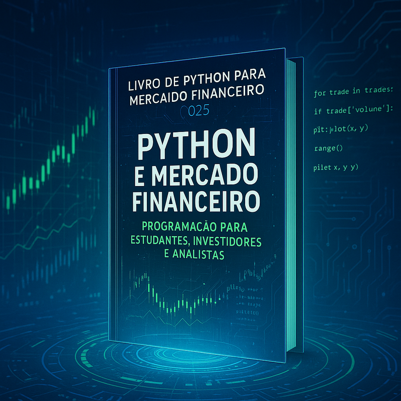 Uma imagem sobre Livro de Python para mercado financeiro 2025