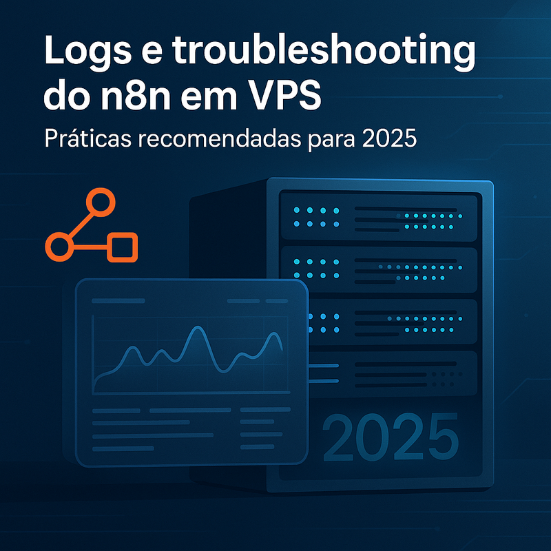 Uma imagem sobre Logs e troubleshooting do n8n em VPS: práticas recomendadas