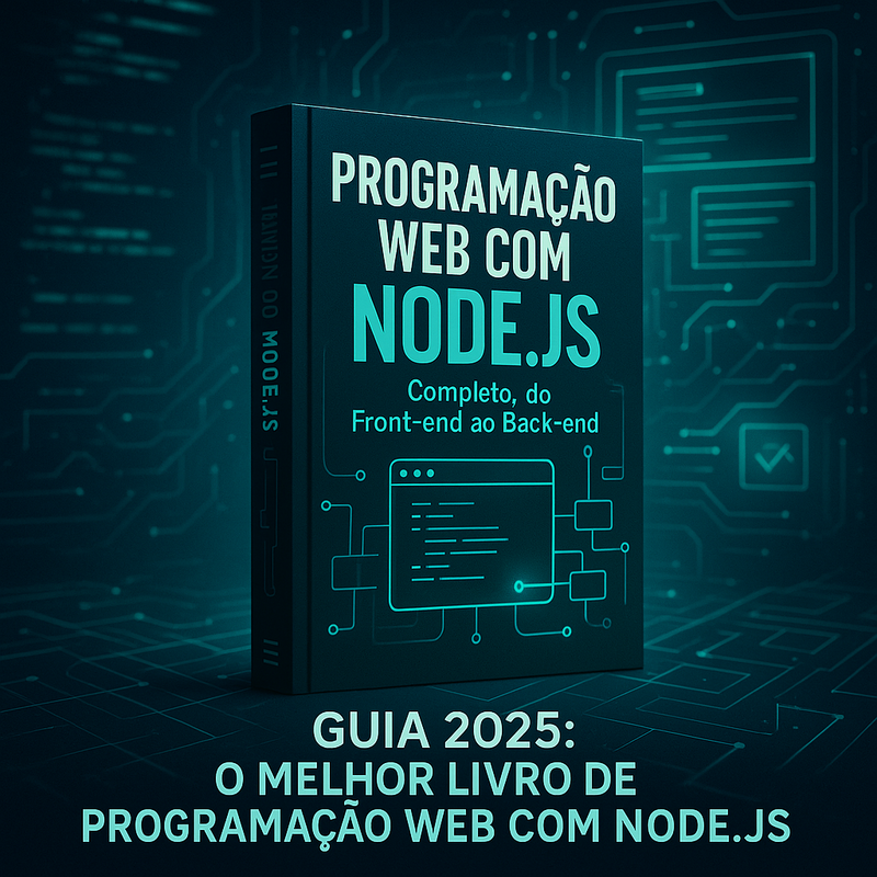 Uma imagem sobre Melhor livro de programação web com Node.js 2025