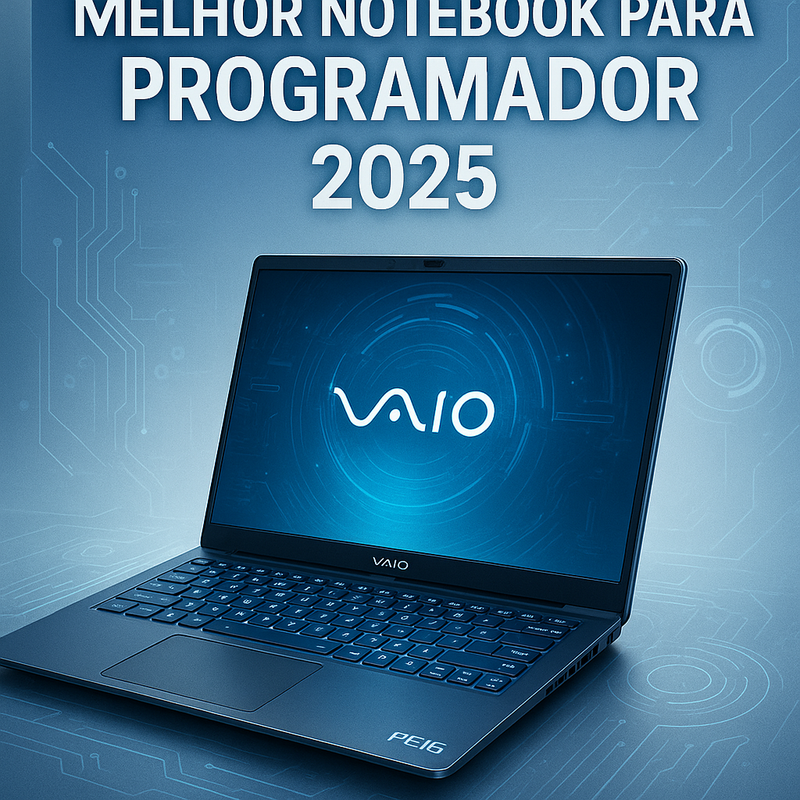 Uma imagem sobre Melhor notebook para programador 2025: VAIO FE16 Ryzen 5