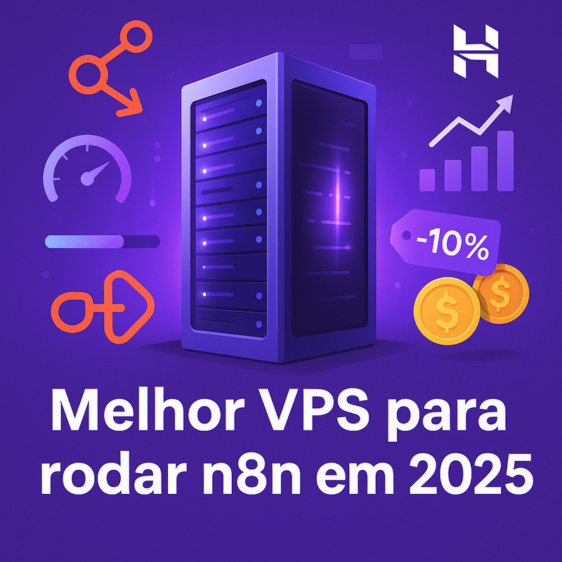 Uma imagem sobre Melhor VPS para rodar n8n em 2025 na Hostinger