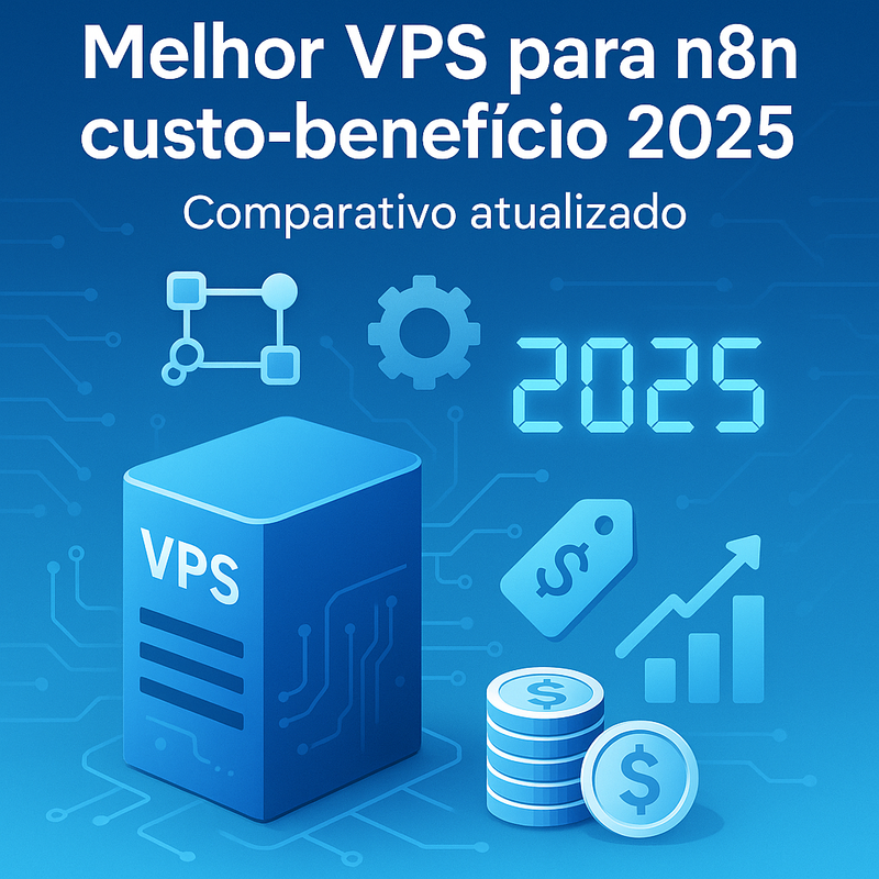 Melhor VPS para n8n custo-benefício 2025: comparativo atualizado