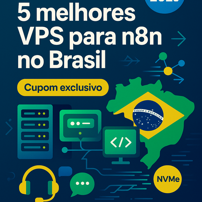 Uma imagem sobre 5 melhores VPS para n8n no Brasil (latência, NVMe)