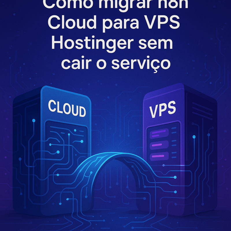 Uma imagem sobre Migrar n8n Cloud para VPS Hostinger sem cair o serviço