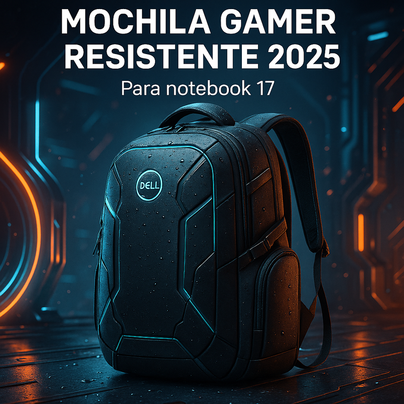 Uma imagem sobre Mochila gamer resistente para notebook 17 polegadas 2025