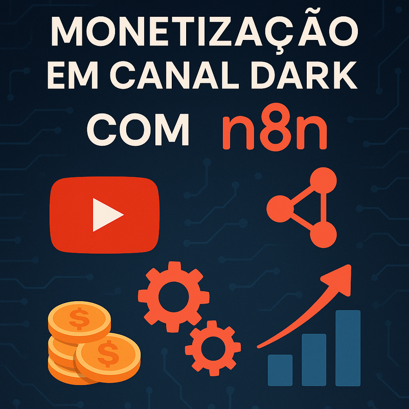 Uma imagem sobre Monetização em Canal Dark com n8n: Guia Completo