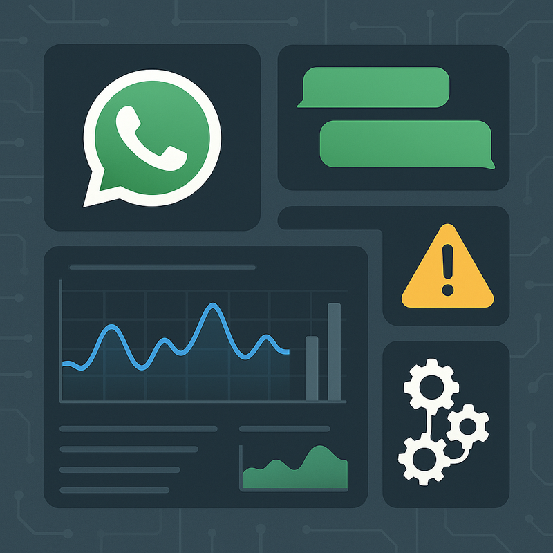 Uma imagem sobre Monitoramento de Erros no WhatsApp com n8n: Logs e Alertas