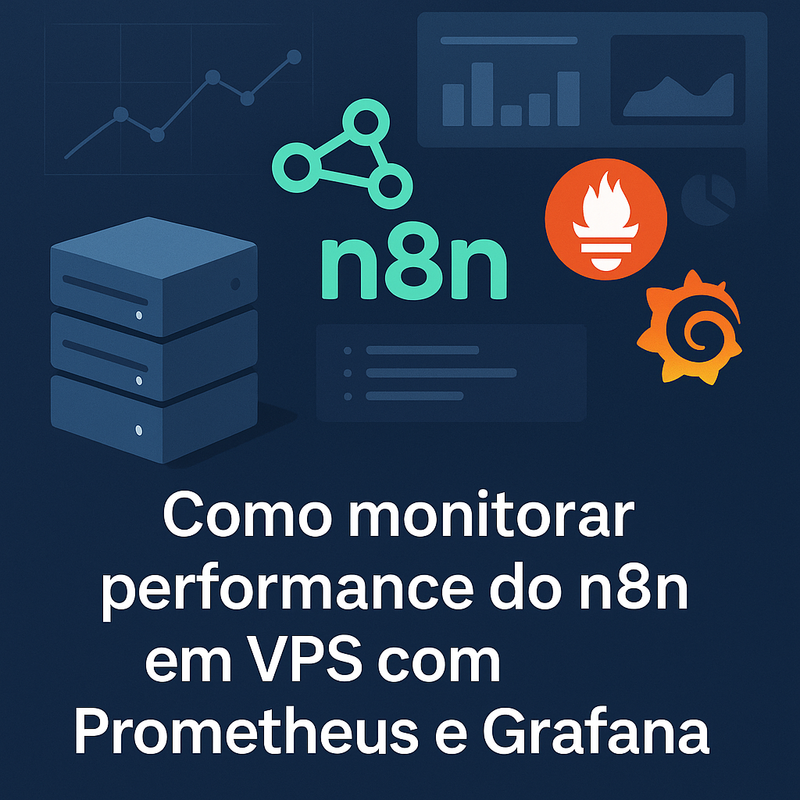 Uma imagem sobre Monitorar performance do n8n em VPS com Prometheus