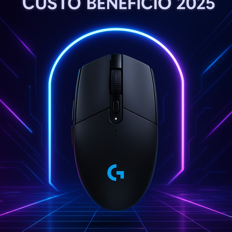 Mouse gamer sem fio custo benefício 2026 Logitech G305
