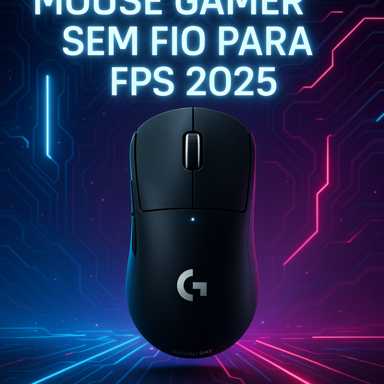 Mouse gamer sem fio para FPS 2026: Logitech SUPERLIGHT 2