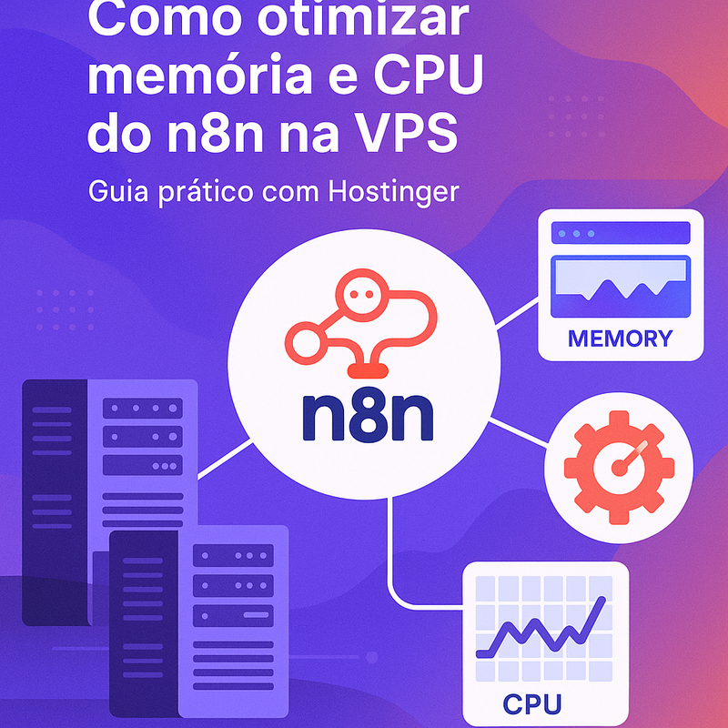 Uma imagem sobre Otimizar memória e CPU do n8n na VPS | Hostinger Cupom