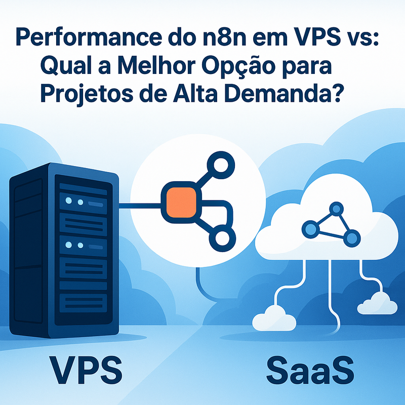 Uma imagem sobre Performance do n8n em VPS vs SaaS para alta demanda