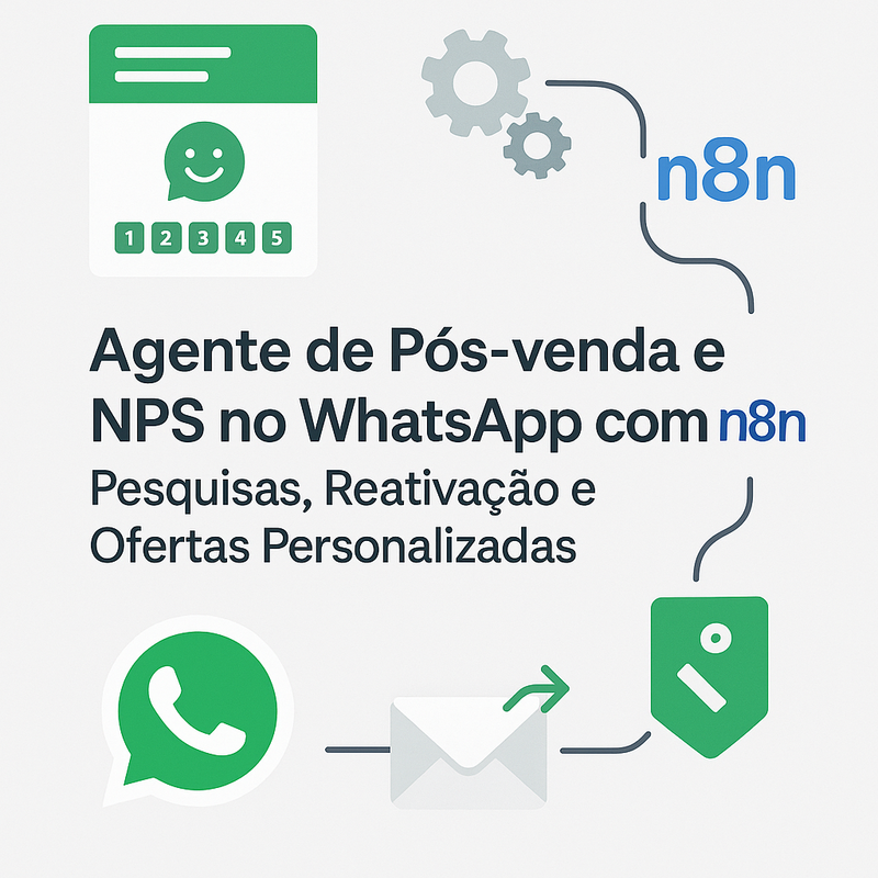 Uma imagem sobre Agente de Pós-venda e NPS no WhatsApp com n8n