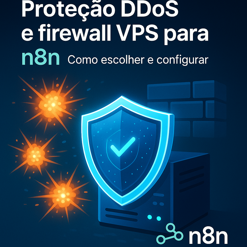 Uma imagem sobre Proteção DDoS e firewall VPS para n8n: como escolher