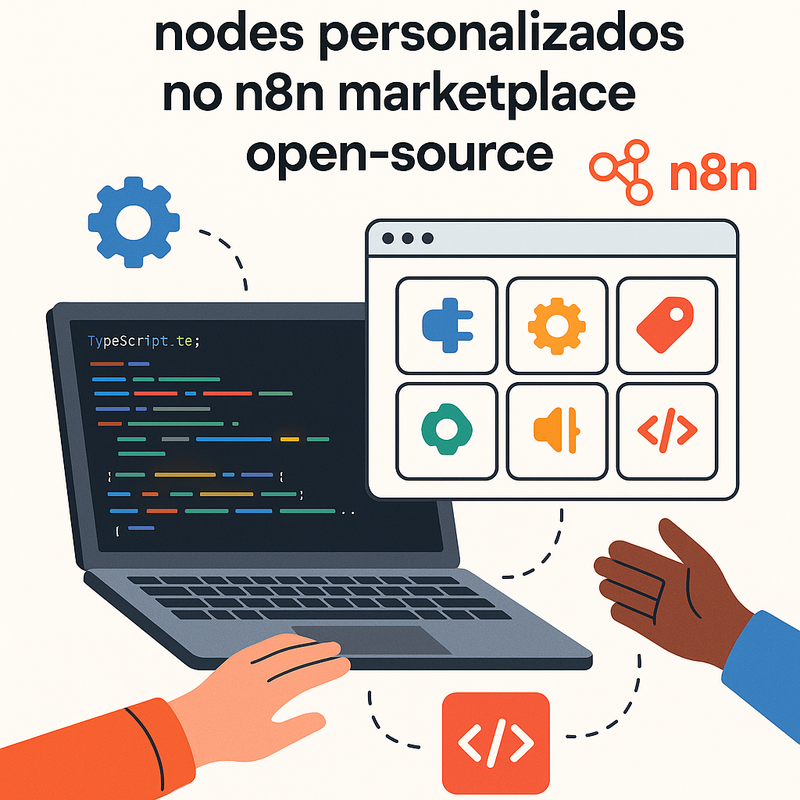 Uma imagem sobre Como publicar nodes n8n marketplace open-source