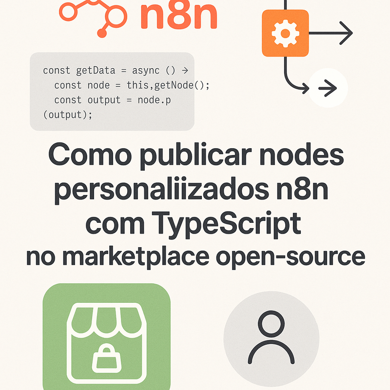 Uma imagem sobre Publicar nodes n8n TypeScript no marketplace open-source