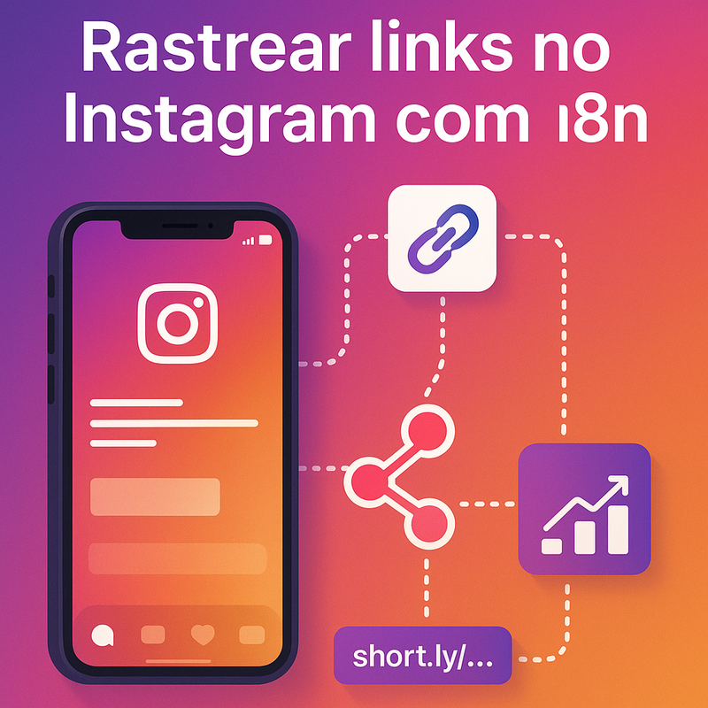 Uma imagem sobre Rastrear links no Instagram com n8n: UTMs e vendas