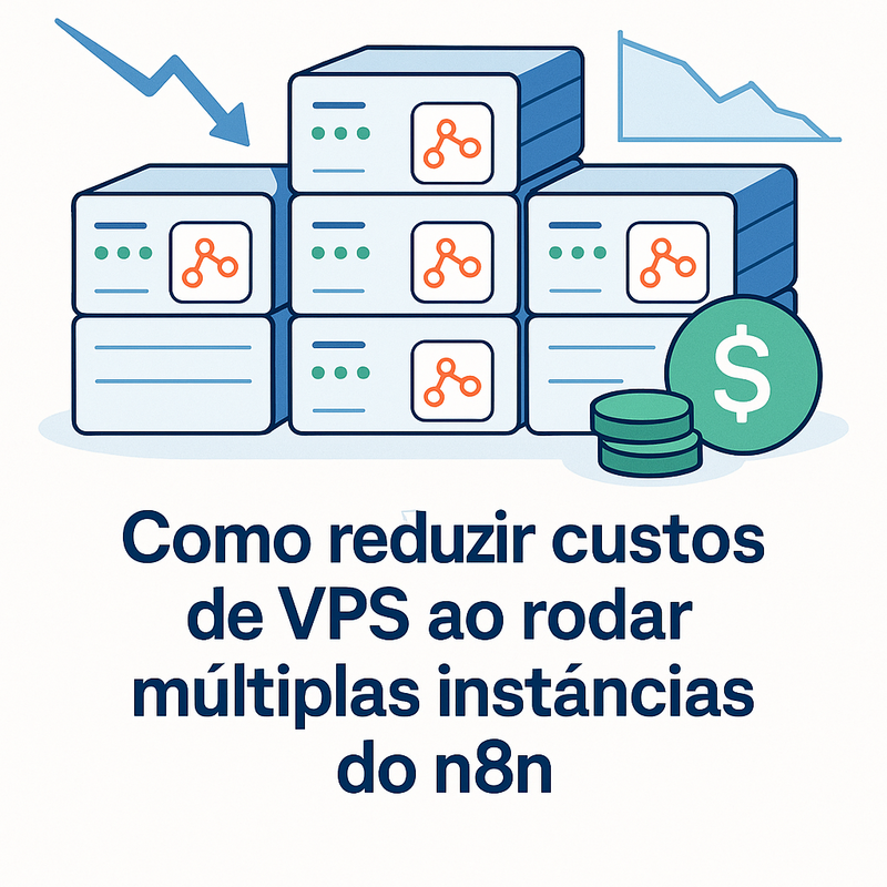Uma imagem sobre Reduzir custos de VPS ao rodar múltiplas instâncias n8n