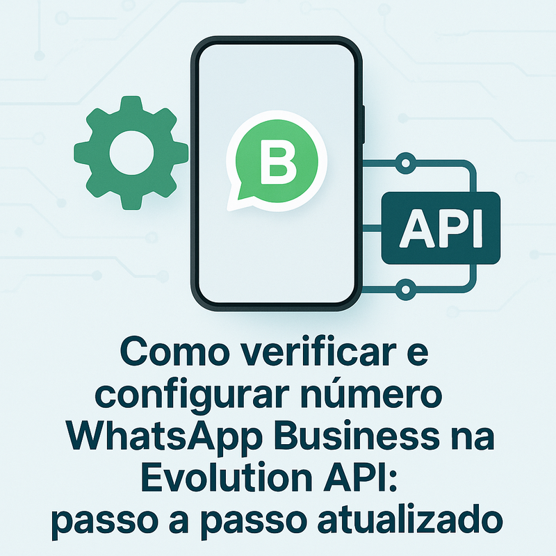 Uma imagem sobre Verificar e configurar número WhatsApp Business Evolution API