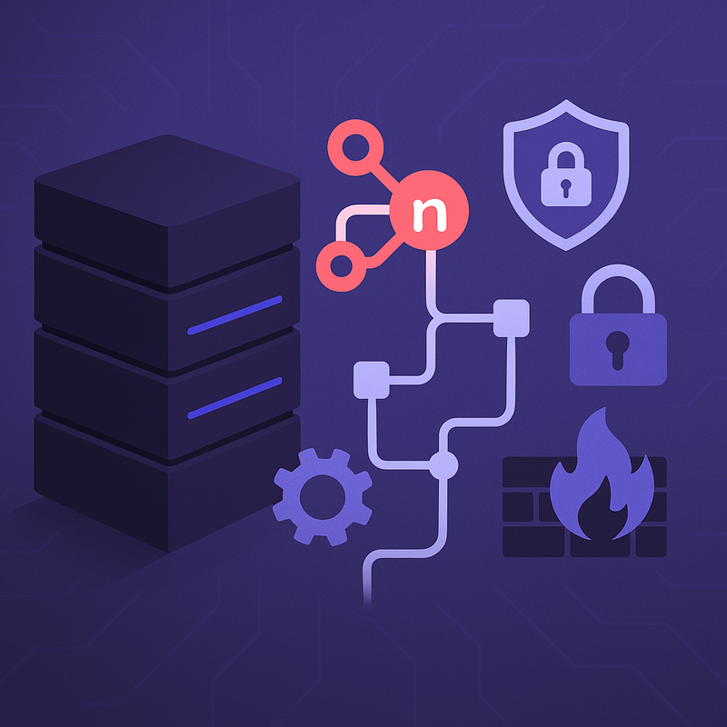 Uma imagem sobre VPS ideal para n8n: SSL, backups, firewall | Hostinger