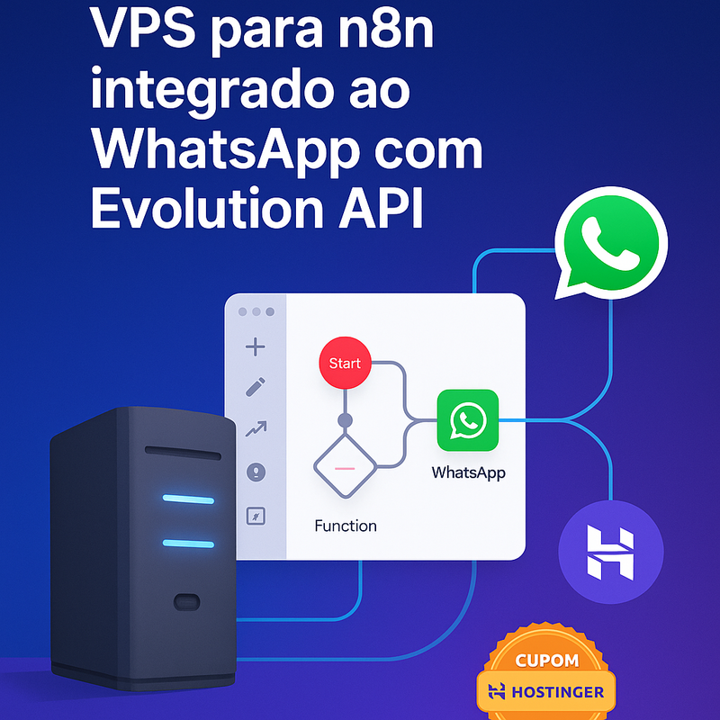 Uma imagem sobre VPS para n8n + WhatsApp Evolution API: requisitos e dicas