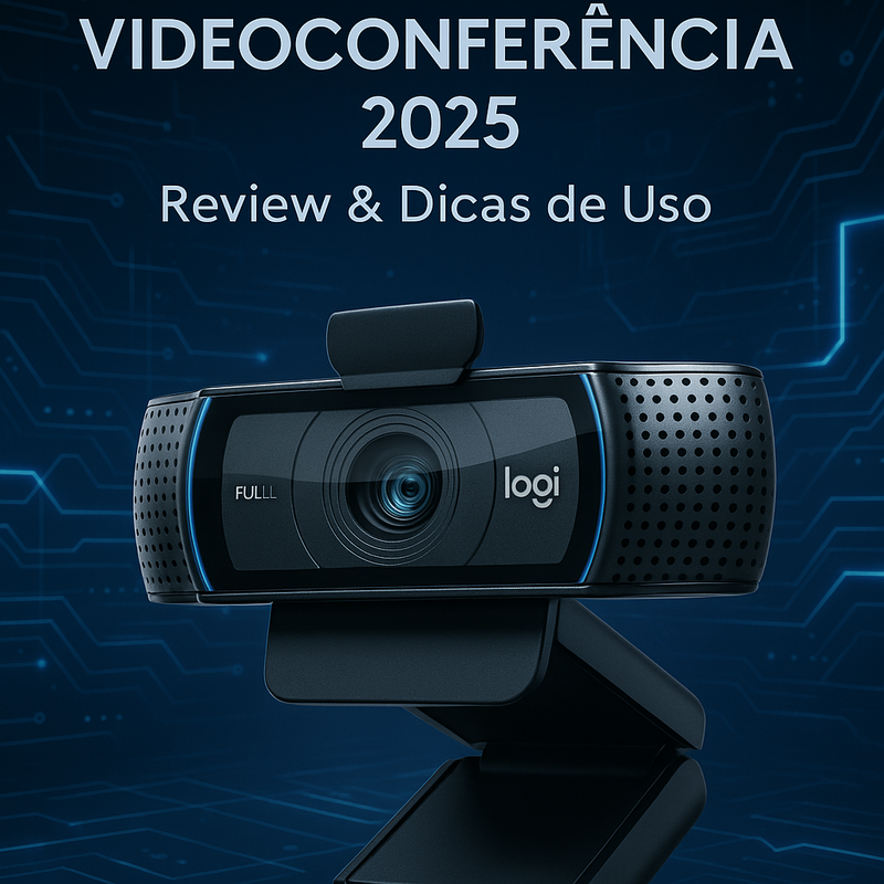 Uma imagem sobre Webcam Logitech C920s para videoconferência 2025: Review