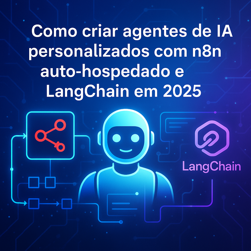 Uma imagem sobre Agentes de IA personalizados com n8n auto-hospedado 2025