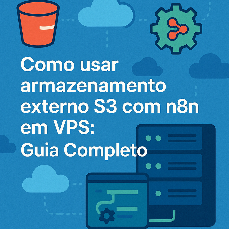 Uma imagem sobre Armazenamento externo S3 n8n VPS: Guia rápido