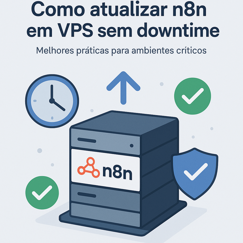 Uma imagem sobre Como atualizar n8n em VPS sem downtime