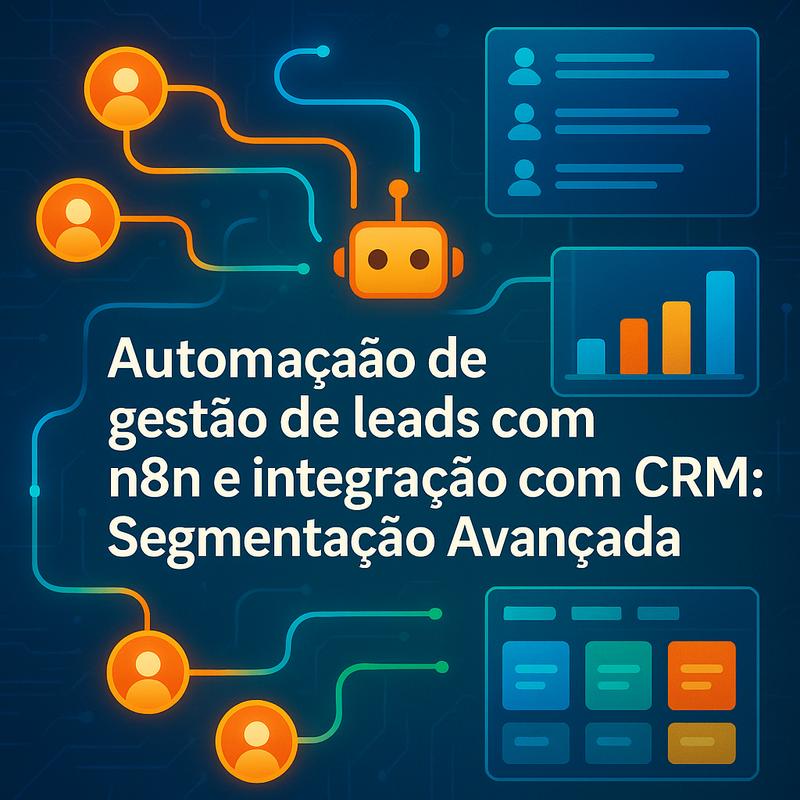 Uma imagem sobre Automação de gestão de leads com n8n e CRM