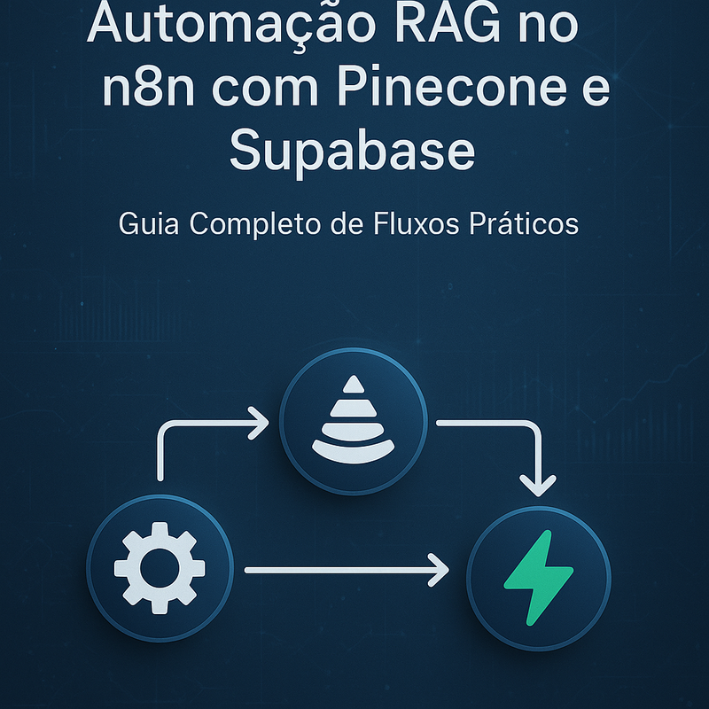 Uma imagem sobre Automação RAG no n8n com Pinecone e Supabase