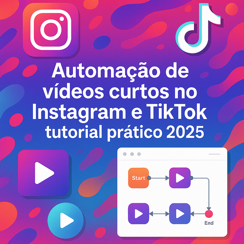 Uma imagem sobre Automação de vídeos curtos Instagram e TikTok com n8n
