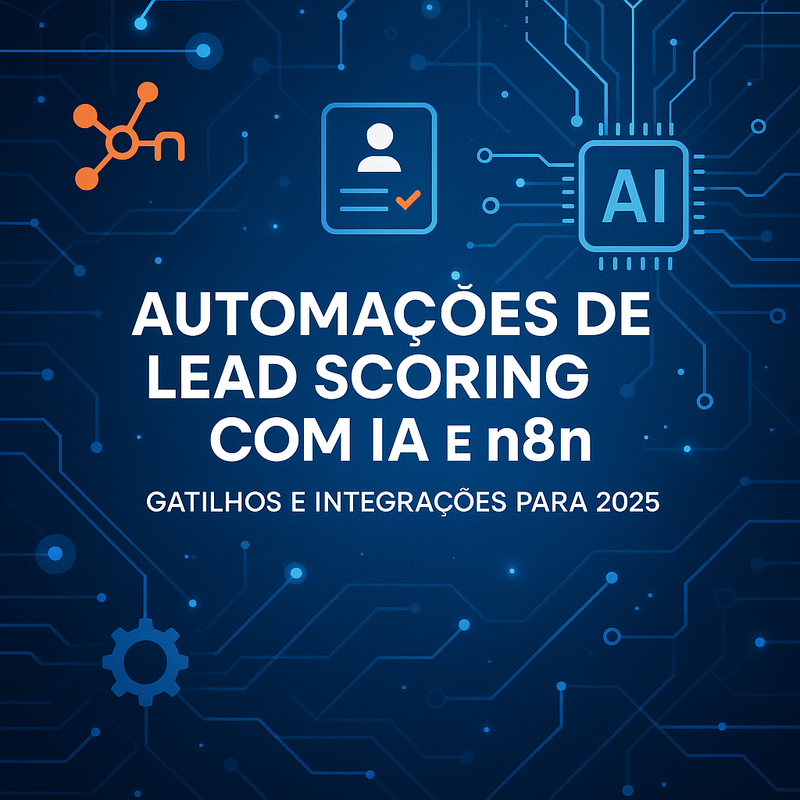 Automações de Lead Scoring com IA e n8n: Gatilhos e Integrações para 2025