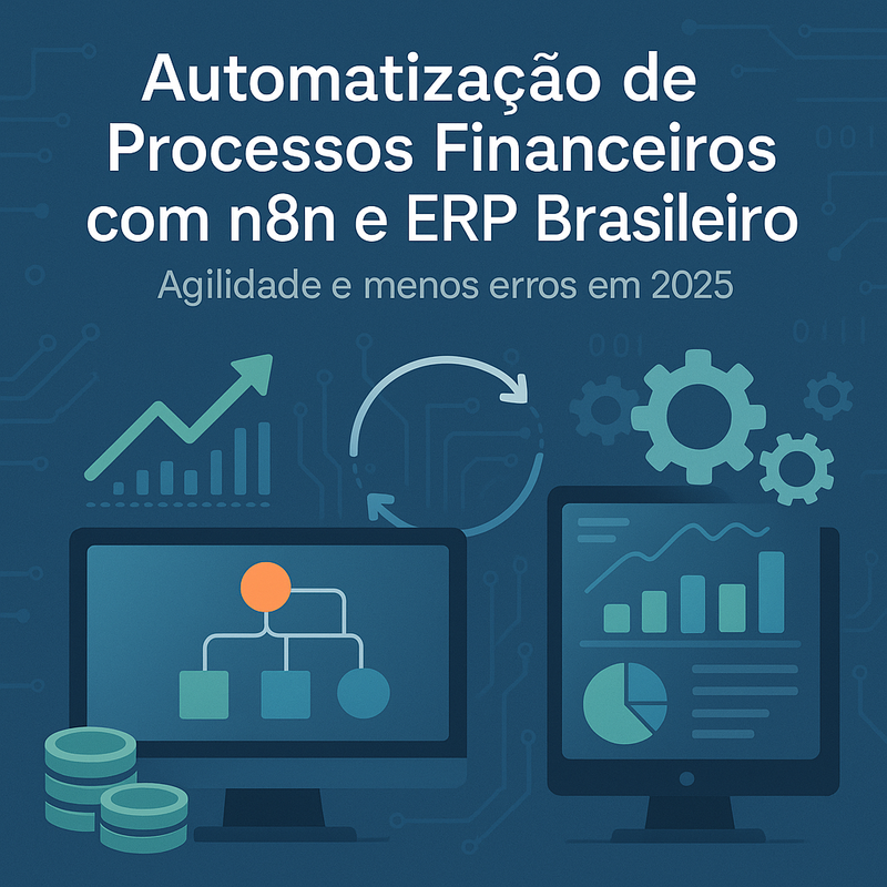Uma imagem sobre Automatização de Processos Financeiros com n8n e ERP