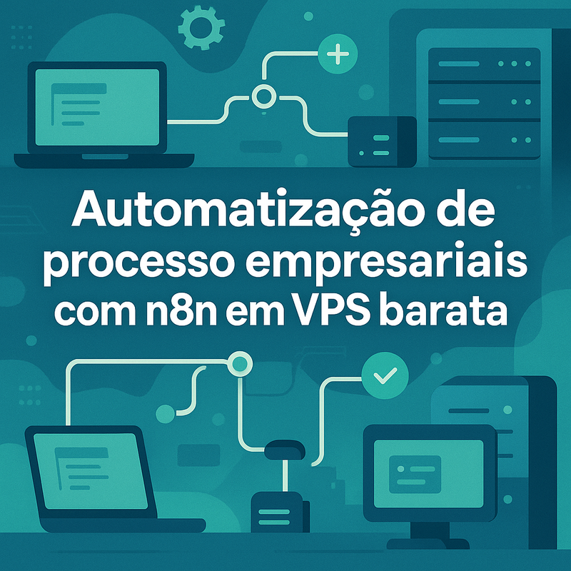 Uma imagem sobre Automatização de processos empresariais com n8n em VPS