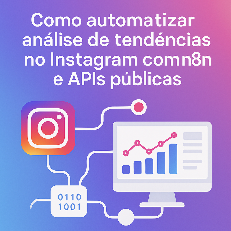 Uma imagem sobre Automatizar análise de tendências no Instagram com n8n