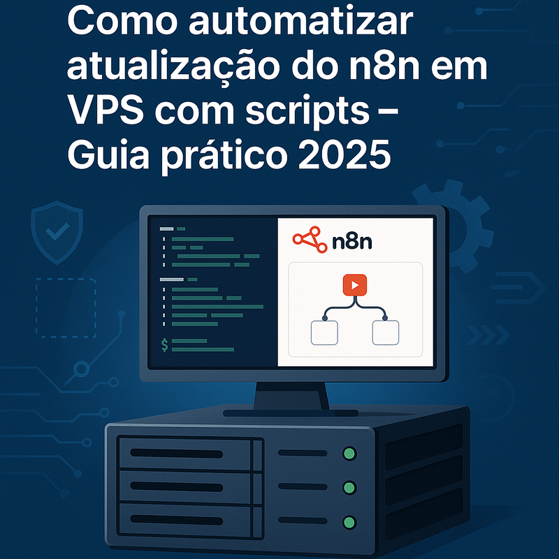 Uma imagem sobre Automatizar atualização n8n VPS com scripts | Guia 2025