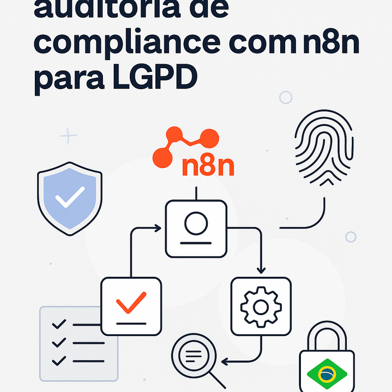 Uma imagem sobre Automatizar auditoria de compliance com n8n para LGPD