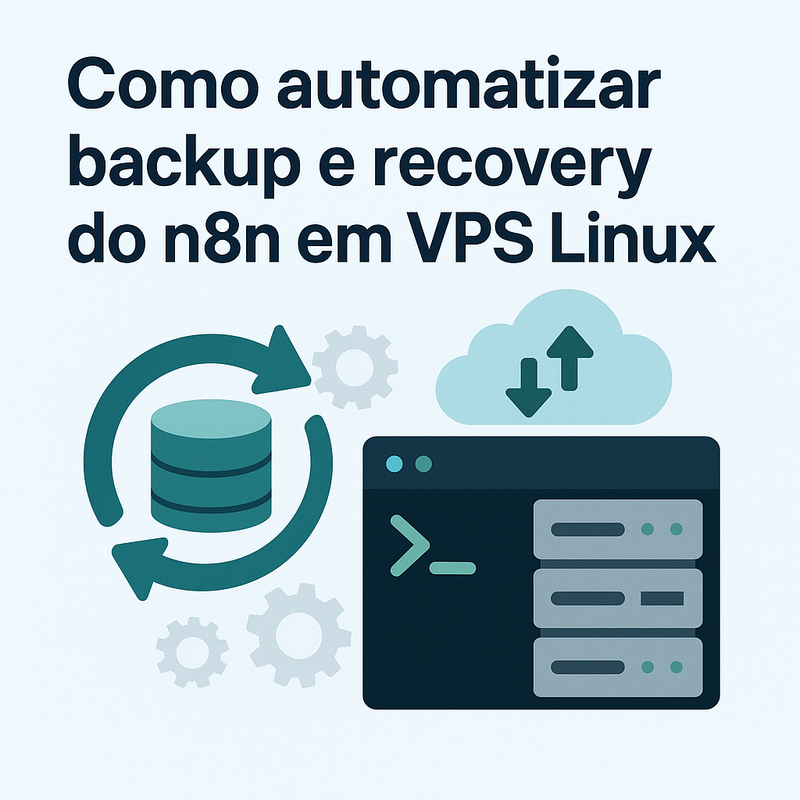 Uma imagem sobre Automatizar backup e recovery n8n VPS Linux: guia prático