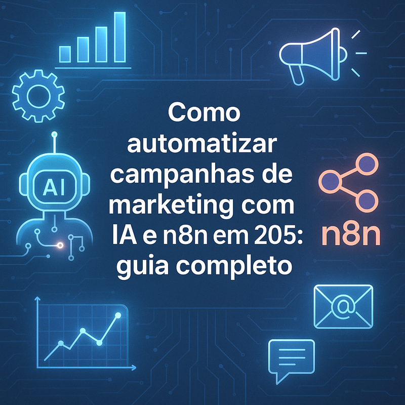 Uma imagem sobre Como automatizar campanhas de marketing com IA e n8n