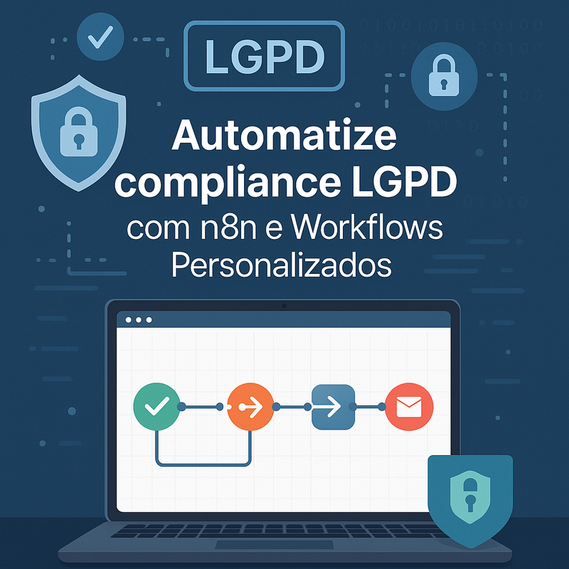 Como automatizar compliance LGPD no n8n com workflows personalizados