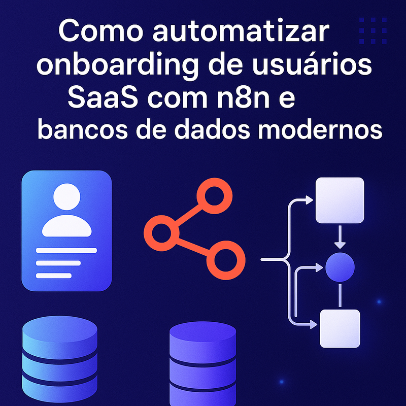 Uma imagem sobre Automatizar onboarding SaaS com n8n e bancos modernos