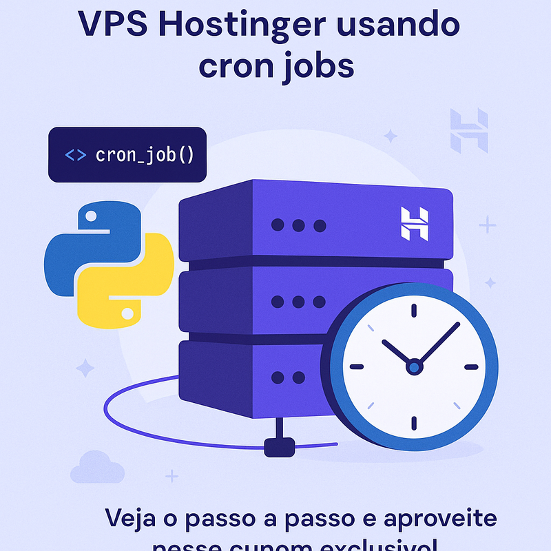 Uma imagem sobre Como automatizar tarefas com Python na VPS Hostinger