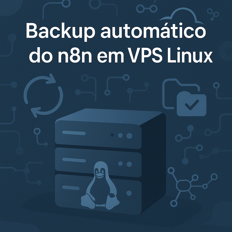 Uma imagem sobre Backup automático do n8n em VPS Linux em 2025