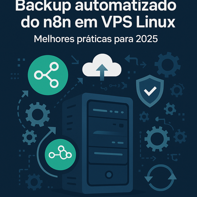 Uma imagem sobre Backup automatizado do n8n em VPS Linux 2025