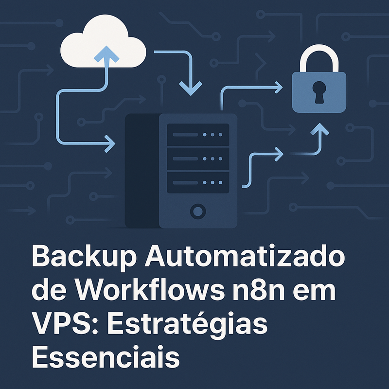 Uma imagem sobre Backup automatizado de workflows n8n em VPS: estratégias