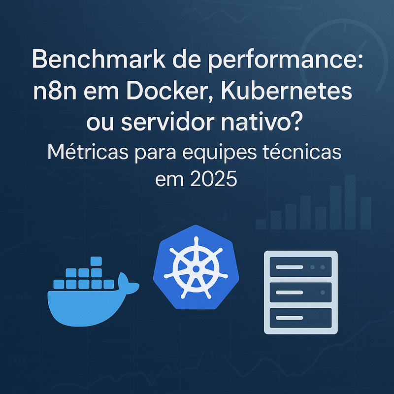 Uma imagem sobre Benchmark performance n8n: Docker, Kubernetes ou nativo 2025