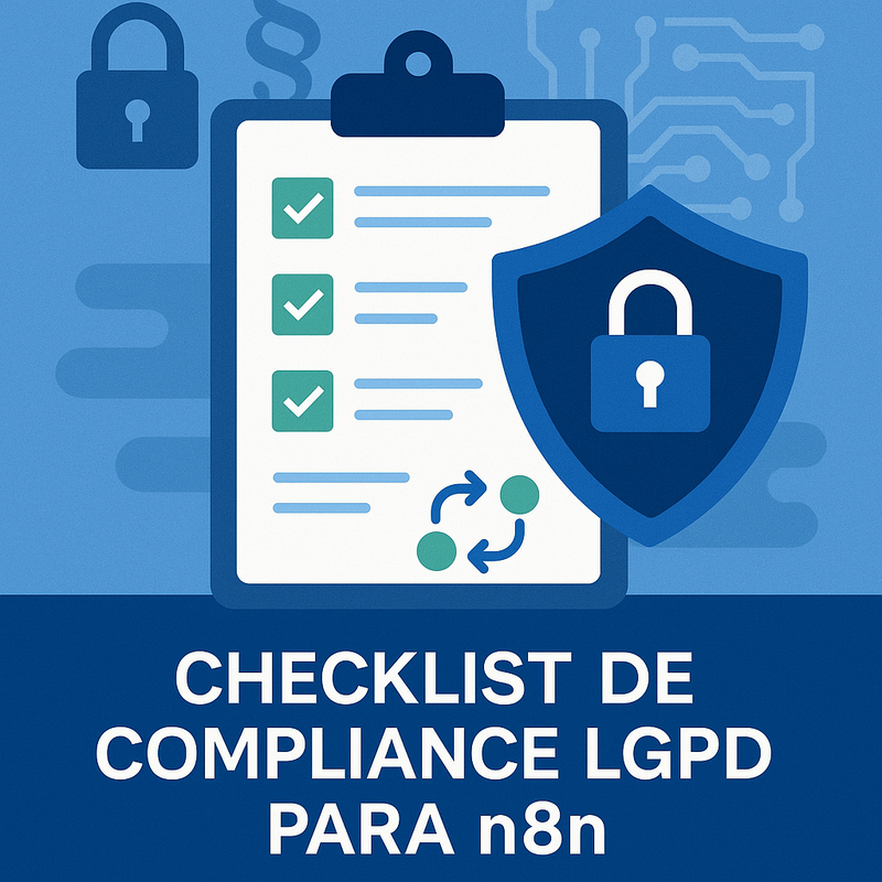 Uma imagem sobre Checklist de Compliance LGPD para n8n: Empresas em 2025